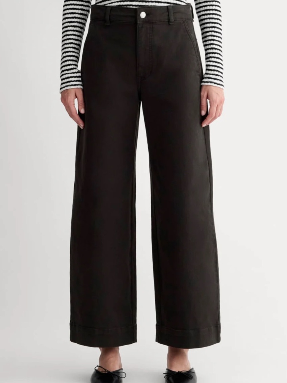 Everlane utility wide leg pant